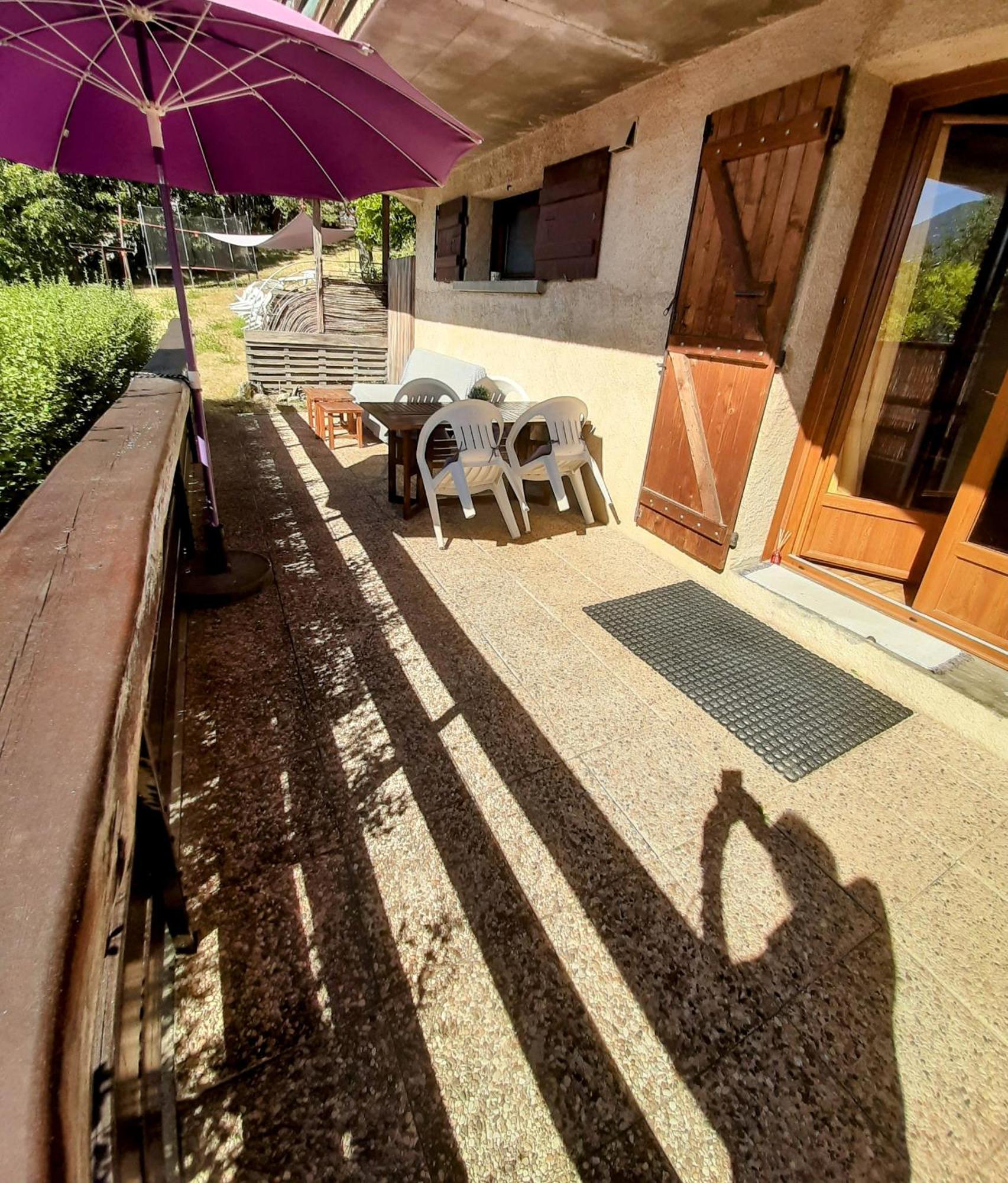 Studio Sympa Avec Terrasse , Maxi 4 Pers.Briancon Εξωτερικό φωτογραφία